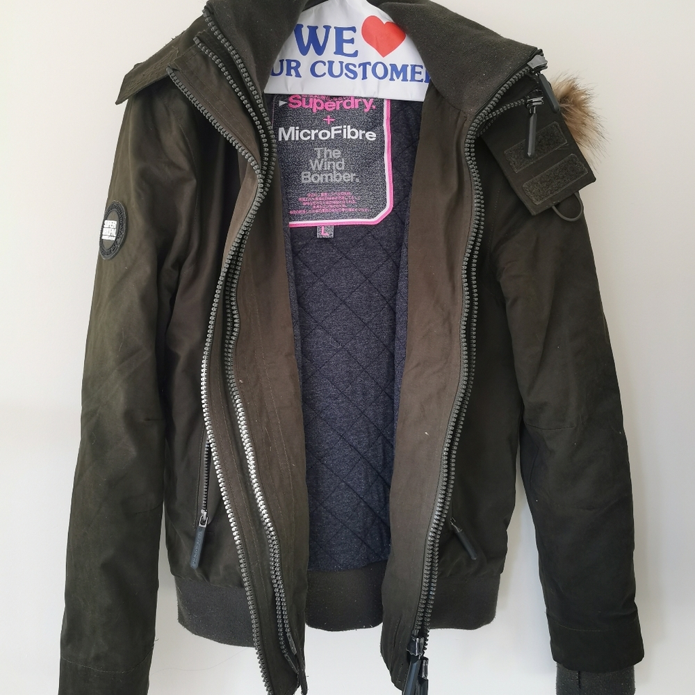 Superdry the Wind Bomber Jacket